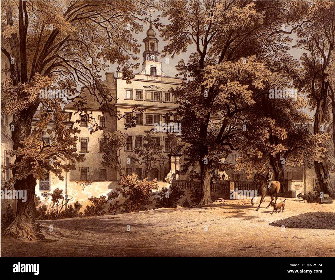 . English Rittergut Kittlitztreben, Kreis Bunzlau, Provinz Schlesien