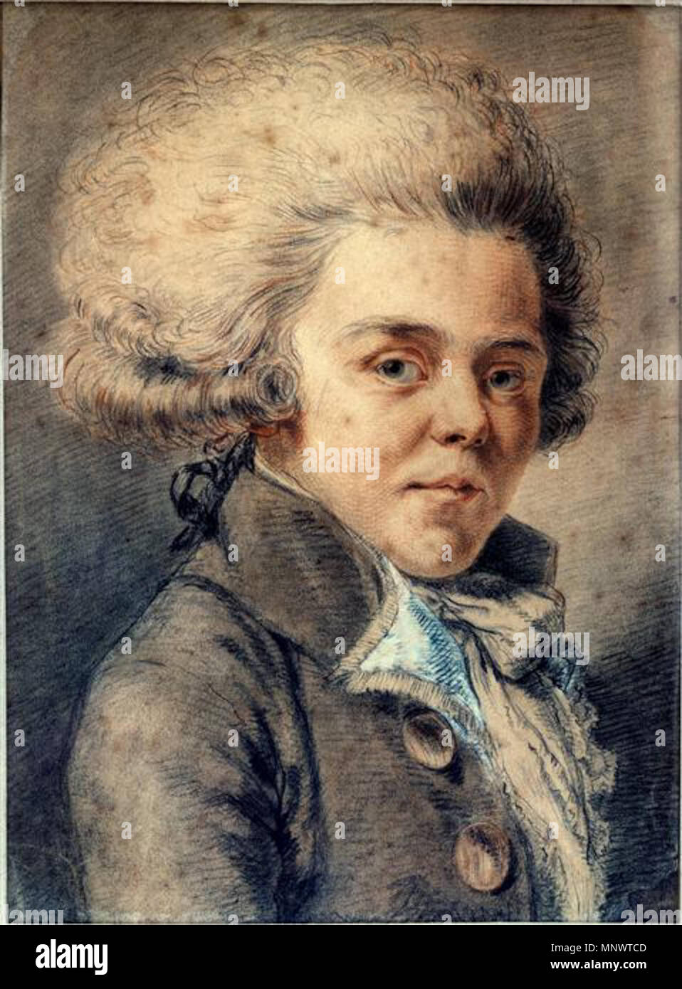 . Portrait von Antoine Rivarol (1753-1801). 4. Quartal 18. 1066 Antoine Rivarol 1. Stockfoto
