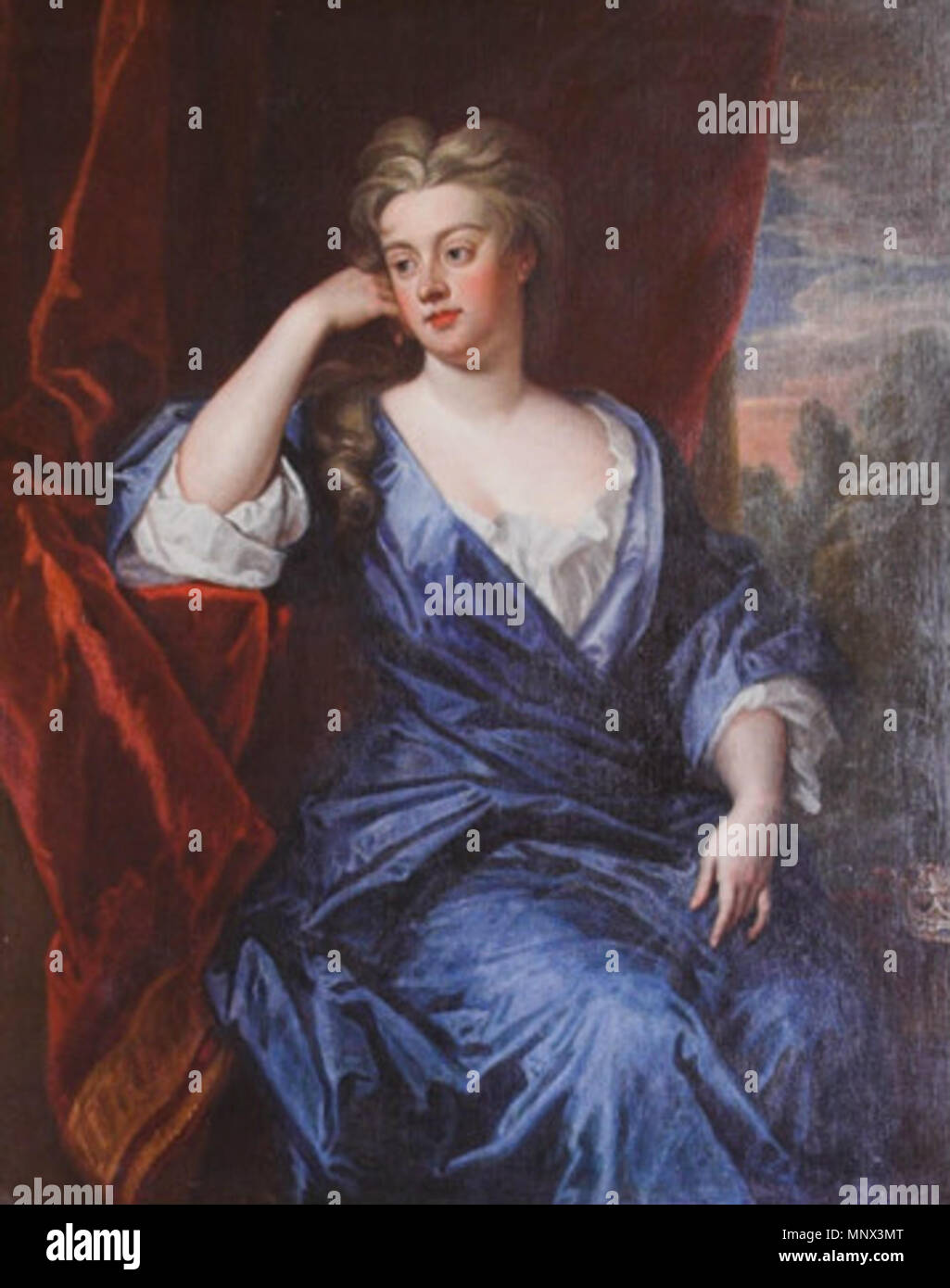 Sarah, Herzogin von Marlborough. Portrait von Sarah Jennings, Herzogin von Marlborough. Vor 1744 (Tod des Subjekts im Alter von 84 Jahren). 1095 Sarah Herzogin von Marlborough Stockfoto