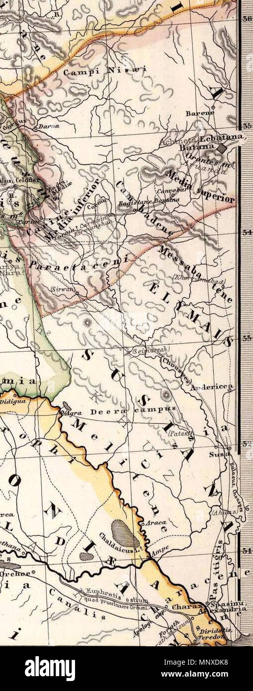 . English: Albanien, Iberia, Kolchis, Armenien, Mesopotamien, Babylonien, Assyrien. Korr. Menke 1863. W. Alt sc. Gothae: Justhus Perthes. Spruner-Menke Atlas antiquus. (1865). 1865. Karl Spruner von Merz (1803 - 1892) Alternative Namen Karl von spruner/Carl-von spruner Beschreibung deutsche Kartograph Geburtsdatum / Tod 15. November 1803 24. August 1892 Ort der Geburt / Todes Stuttgart München Authority control: Q 6186030 VIAF: 106966143 ISNI: 0000 0001 1454 4437 LCCN: n 2005014244 NLA: 35871489 GND: 117480525 WorldCat Heinrich Theodor Menke (1819 - 1892) Alternative Namen Menke, Th Stockfoto