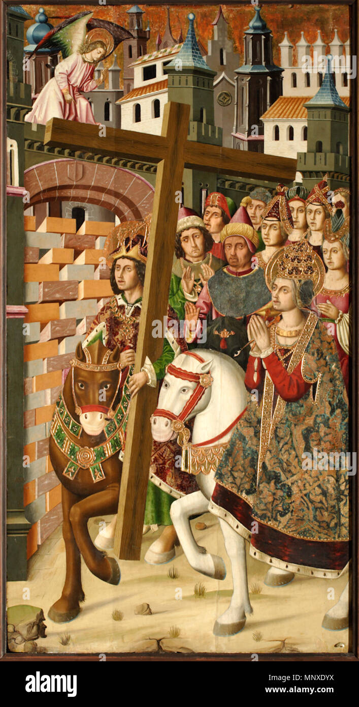 Santa Helena Y El Emperador Heraclio Espanol La Obra Muestra Ein Santa Helena De Constantinopla Junto Al Emperador Heraclio Y La Vera Cruz Aunque Dicha Santa Vivio En Realidad Trescientos Anos Antes Que
