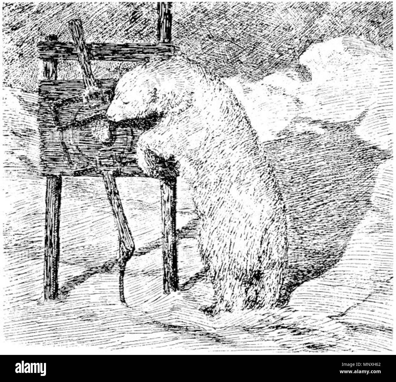 . Abbildung für Fridtjof Nansens Fram über Polhavet: Den norske polarfaerd 1893-1896, gezeichnet von Halfdan Egedius. Sverdrups skuffelse. "- Höhle glante en stund på den deilige spekebiten.". 1897. Halfdan Egedius (1877-1899) Alternative Namen Halfdan Johnsen Egedius Beschreibung norwegischen Maler, Zeichner, Kupferstecher, Zeichner und Grafiker Geburtsdatum / Tod 5. Mai 1877 vom 2. Februar 1899 Ort der Geburt / Todes Drammen Oslo Authority control: Q 2666703 VIAF: 76375730 ISNI: 0000 0001 0917 2966 ULAN: 500024706 80038019 LCCN: n GND: 120996480 WorldCat 1152 Sverdrups skuffelse - egedi Stockfoto