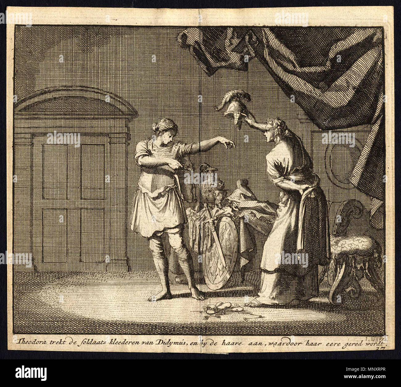 . Englisch: Theodora und Zwilling exchange Kleidung im Bordell - Antike drucken. von 1712. Jan Luyken (1649 - 1712) Beschreibung der Niederländischen Stecher, Dichter, Maler und Schriftsteller Geburtsdatum / Tod 16. April 1649 5. April 1712 Ort der Geburt / Todes Amsterdam Amsterdam arbeiten Zeitraum von ca. 1666 bis 1712 Standort Amsterdam Authority control: Q 87466 VIAF: 9885051 ISNI: 0000 0001 2276 2741 ULAN: 500000444 80063147 LCCN: n NLA: 35315708 WorldCat 1185 Theodora und Zwilling Stockfoto