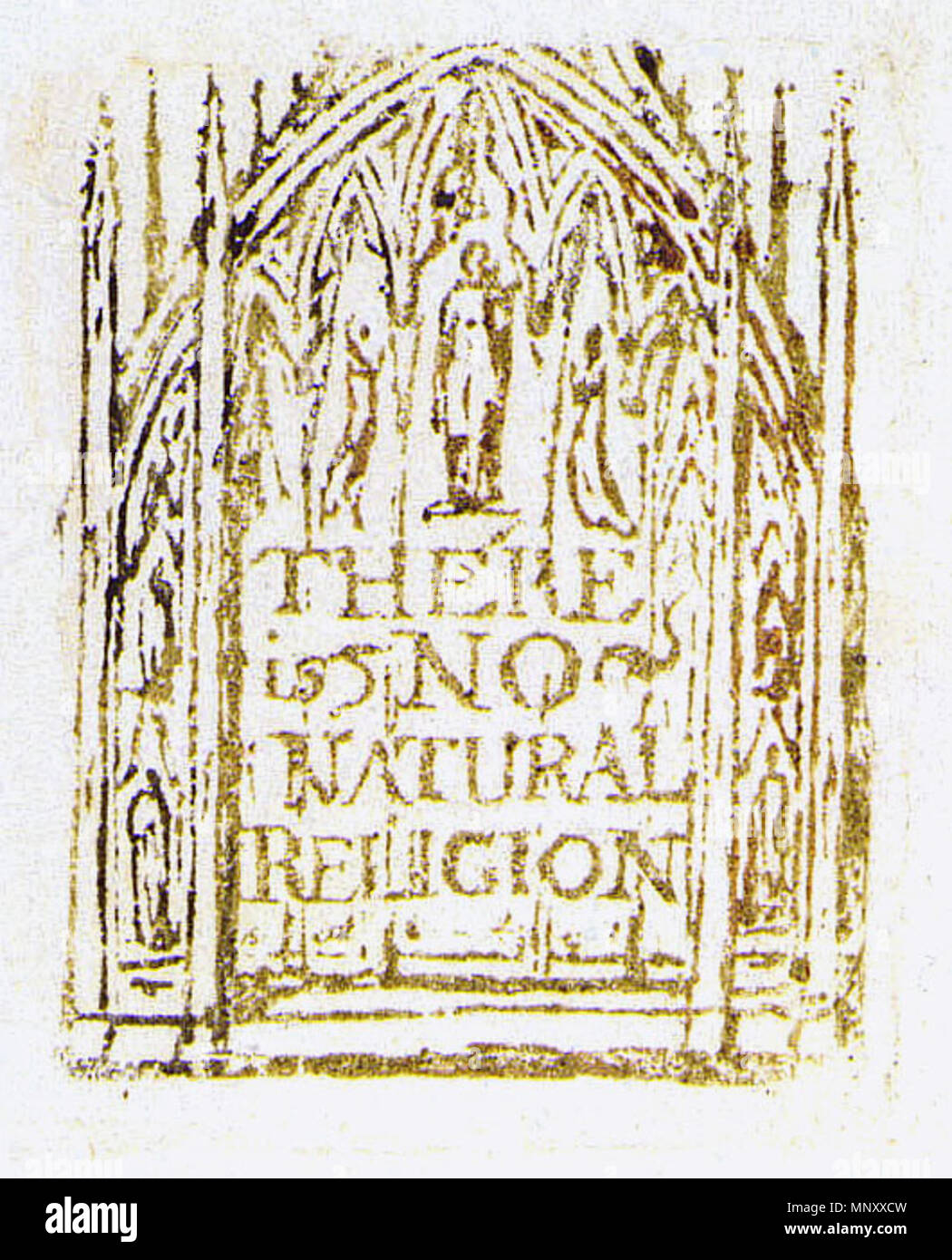 . 1794 Version von Platte 2 aus der Serie b der Keine natürliche Religion ist. 1788/1794. William Blake (1757 - 1827) Alternative Namen W. Blake; Uil" iam Bleik Beschreibung britische Maler, Dichter, Schriftsteller, Theologe, Sammler und Graveur Geburtsdatum / Tod 28. November 1757 12. August 1827 Ort der Geburt / Todes Broadwick Street Charing Cross Standort London Authority control: Q 41513 VIAF: 54144439 ISNI: 0000 0001 2096 135 X ULAN: 500012489 78095331 LCCN: n NLA: 35019221 WorldCat 1197 TNNR Serie b Platte 2 (Titelseite) - 1794 Version Stockfoto