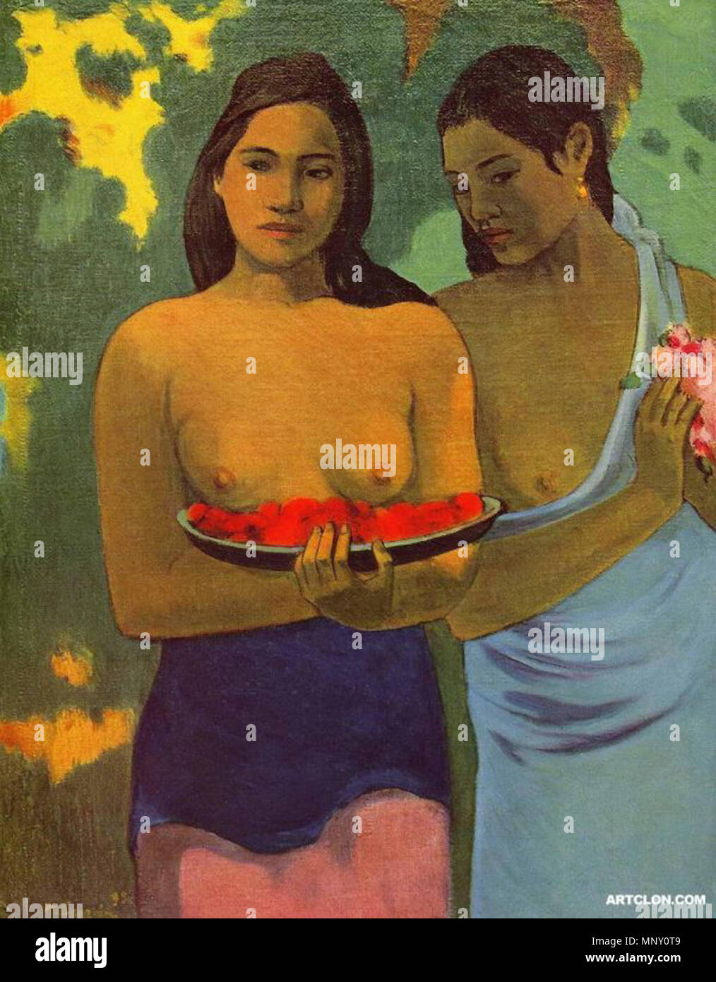 . Englisch: Zwei tahitische Frauen von Paul Gauguin. 25 September 2014, 18:09:27. Paul Gauguin (1848 - 1903) Alternative Namen Henri Eugène Paul Gauguin Beschreibung Französische Maler und Schriftsteller Geburtsdatum / Tod 7 Juni 1848 8 Mai 1903 Ort der Geburt / Todes Paris Atuona Arbeit Periode von 1876 bis 1903 Standort Paris, Pont-Aven, Arles, Tahiti Authority control: Q 37693 VIAF: 27064953 ISNI: 0000 0001 2100 026 X ULAN: 500011421 79055546 LCCN: n NLA: 35115434 WorldCat 1210 Zwei - tahitian-Frauen-mit-Mango - Blüten - Paul Gauguin -1391082374 b Stockfoto