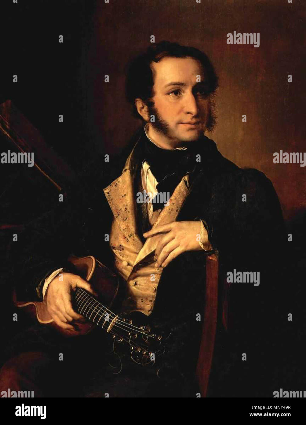 . Тропинин Василий Андреевич. Портрет П. М. Васильева. Бухгалтера конторы московских театров. 1830-е гг. 1830. Wassili Tropinin (1776 - 1857) Alternative Namen Englisch: Wassili Tropinin Русский: Тропинин Andreyevich, Василий Андреевич Beschreibung russische Maler Geburtsdatum / Tod 30 März 1776 16. Mai 1857 Ort der Geburt / Todes Guberniya Korpovo Dorf, Novgorod Moskau Standort Moskau, Sankt Petersburg Authority control: Q 434561 VIAF: 59886509 ISNI: 0000 0000 8139 7206 ULAN: 500025606 LCCN: n 83035723 WGA:, Wassili TROPININ Andreyevich WorldCat 1226 Wassili Tropinin 52 Stockfoto