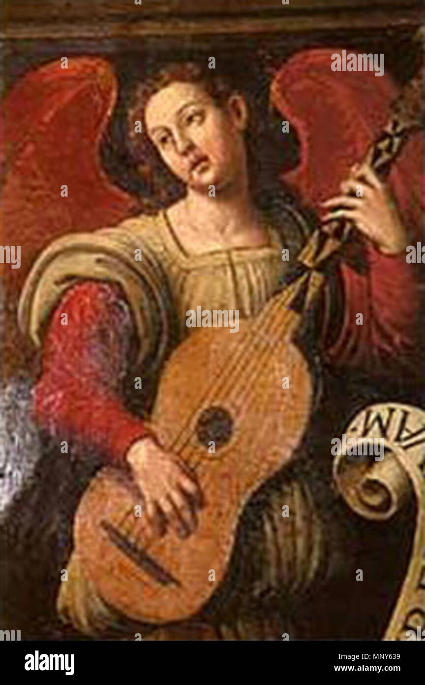 . Detail einer Bass - Vihuela, aus der Mitte des 16. Jahrhunderts spanische Malerei Bildunterschrift aus Wikipedia zitiert: en: Vihuela: "Fehler: Kein Text für Angebot (oder Gleichheitszeichen in der eigentlichen Argument zu einem unbenannten Parameter verwendet)". Mitte 16. Jahrhundert original aus der Mitte des 16. Jahrhunderts. Juan de Juanes (1523-79) 1236 Vihuela - basso JuanDeJuanes Stockfoto