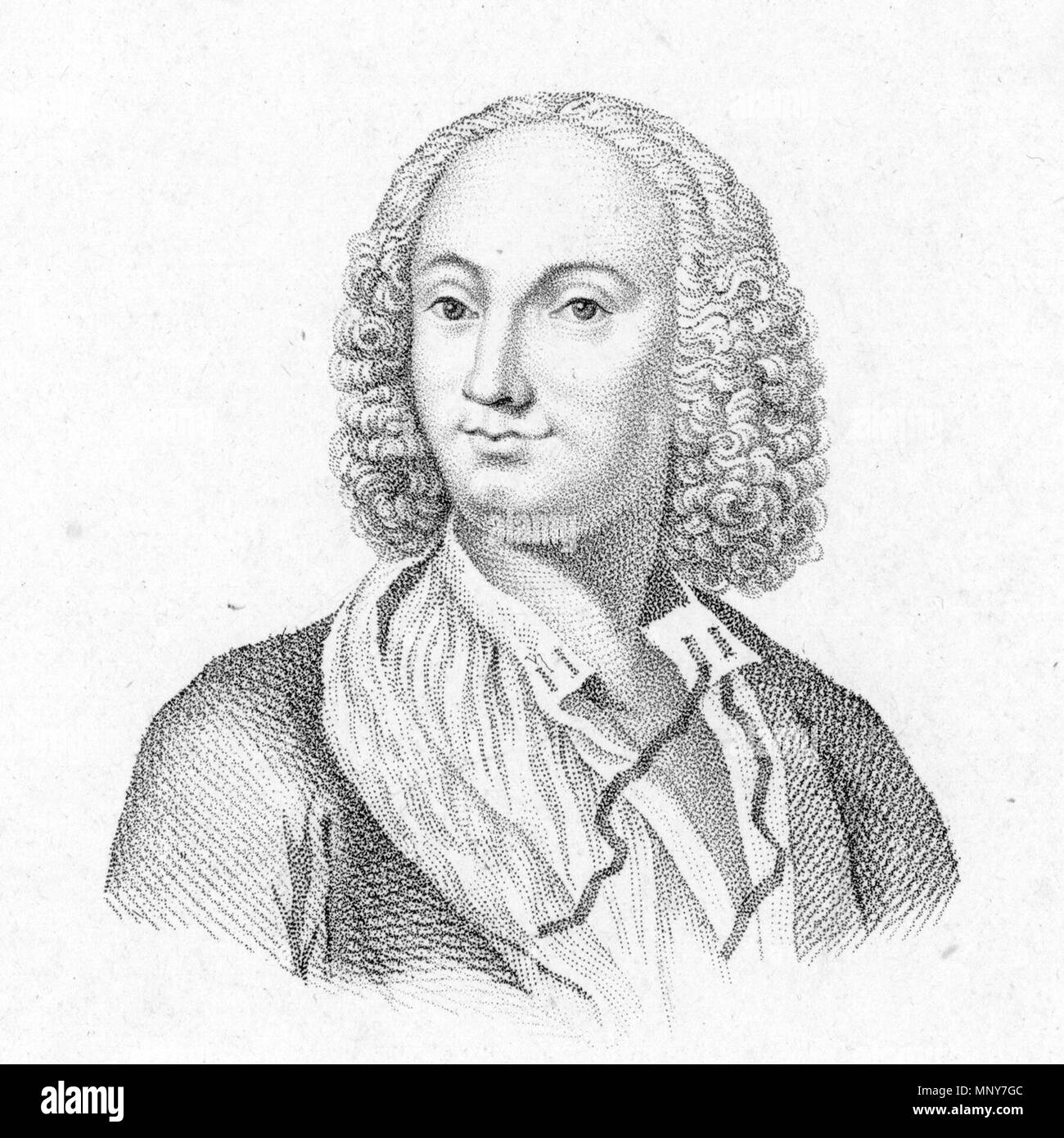 . Dargestellte Person: Antonio Vivaldi. 18. 1243 Vivaldi 1. Stockfoto