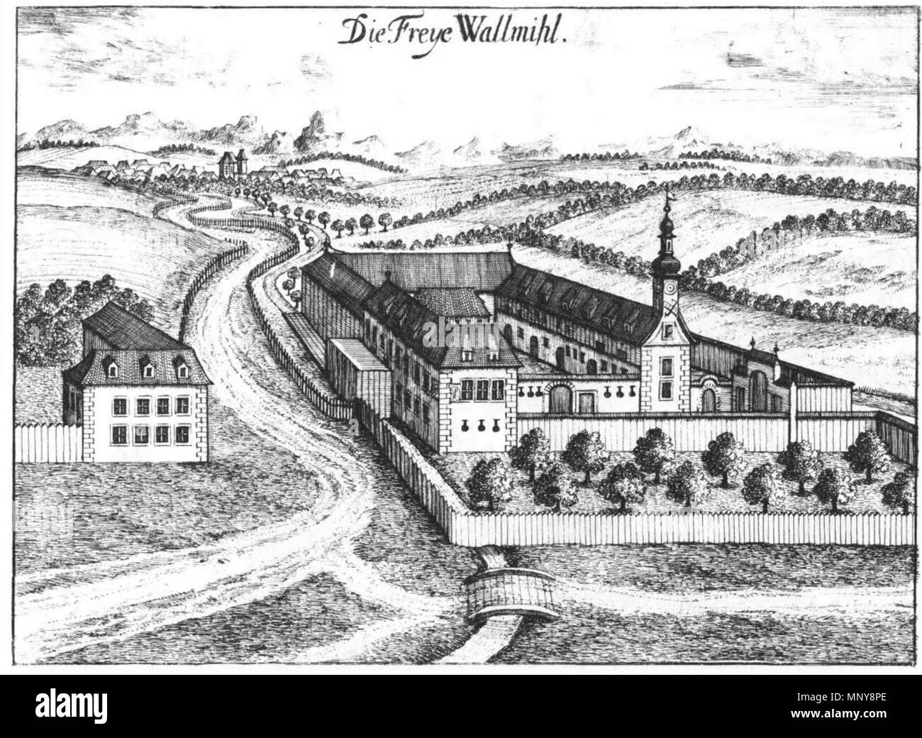 . English: Freye Walmihl nach einem Stich von Georg Matthäus Vischer von 1674. 1674. Georg Matthäus Vischer (1628 - 1696) Alternative Namen Georg Mathias Vischer Beschreibung österreichischer Kartograph und Graveur Geburtsdatum / Tod 22. April 1628 vom 13. Dezember 1696 Ort der Geburt / Todes Wenns (Tirol, Südtirol) Linz Authority control: Q 86223 VIAF: 2771891 ISNI: 0000 0000 6659 9394 ULAN: 500091493 NLA: 35852058 GND: 118768646 1249 Wallmuehle-neu Stockfoto