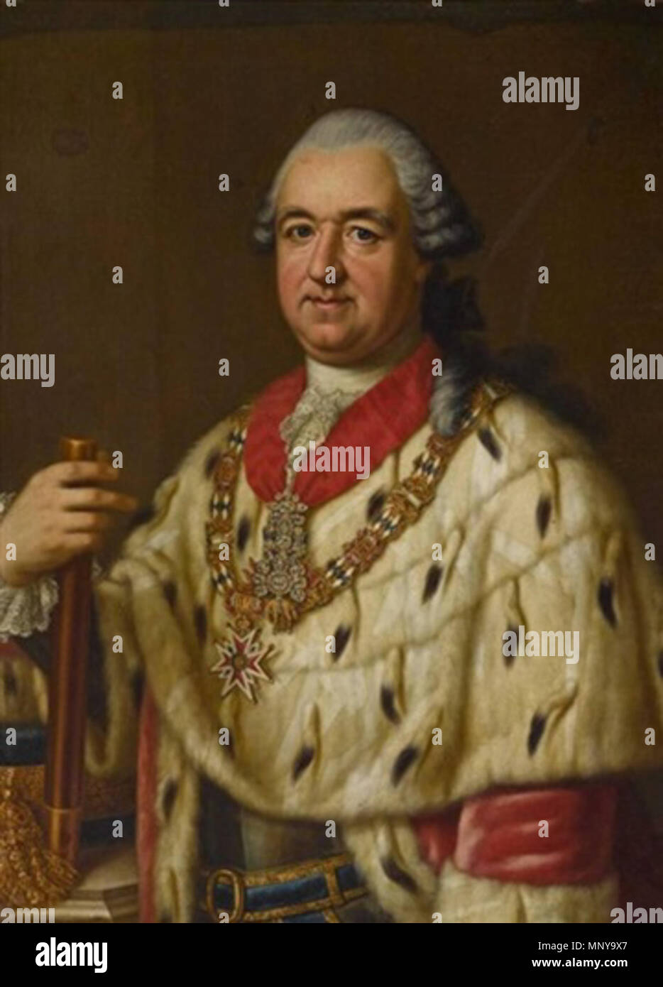 Deutsch: Kurfürst Karl Theodor von Pfalz-Bayern Karl Theodor, Kurfürst von Bayern (1724-1799) 1799. 1254 Welde, Karl Theodor, Kurfürst von Bayern zugeschrieben Stockfoto