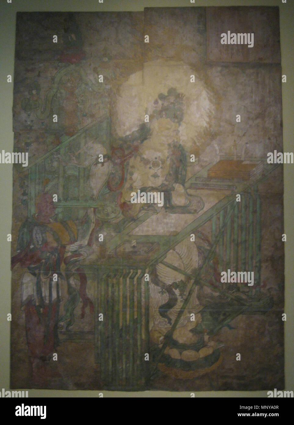 . Englisch: Wenshu (Bodhisattva der Weisheit) zu schreiben Tabelle, Chinesisch Yuan Dynastie Wandbild datiert 1354 Cincinnati Art Museum einheimische Name Cincinnati Art Museum Standort Cincinnati, USA Koordinaten 39° 06' 31.5" N, 84° 29' 49.07" W Gegründet 1881 Webseite www.cincinnatiartmuseum.org Authority control: Q 2970522 VIAF: 239984674 ISNI: 0000 0004 0389 613 X ULAN: 500284805 79058412 LCCN: n NLA: 36208956 WorldCat. 1354. 1255 Wenshu, Bodhisattva der Weisheit, zu schreiben Tabelle', Chinesisch Yuan Dynastie Wandbild datiert 1354, Cincinnati Art Museum Stockfoto