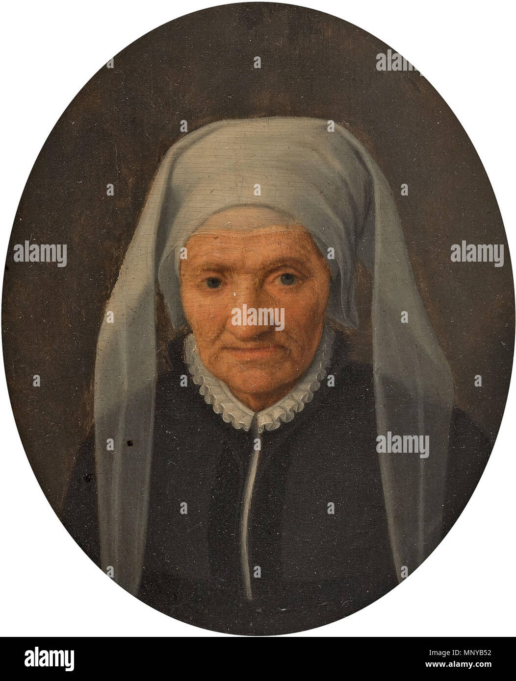 . Deutsch: Bildnis einer alten Frau. 16. Jahrhundert. Willem (ca. 1515/1516-1568) Alternative Namen Willem Kaij, Willem Kay, Willem Keij Beschreibung flämischen Maler und Zeichner Geburtsdatum / Tod zwischen ca. 1515 und ca. 1516, 5. Juni 1568 Ort der Geburt / Todes Breda Antwerpen Arbeitsort Liège (ca. 1538-1542), Antwerpen (1542-1568) Kontrolle: Q 1827660 VIAF: 20593215 ISNI: 0000 0001 2017 3644 ULAN: 500003523 LCCN: Nr. 2011097614 WGA: Schlüssel, Willem WorldCat 1260 Willem Schlüssel (attr) Bildnis einer alten Frau zugeschrieben Stockfoto