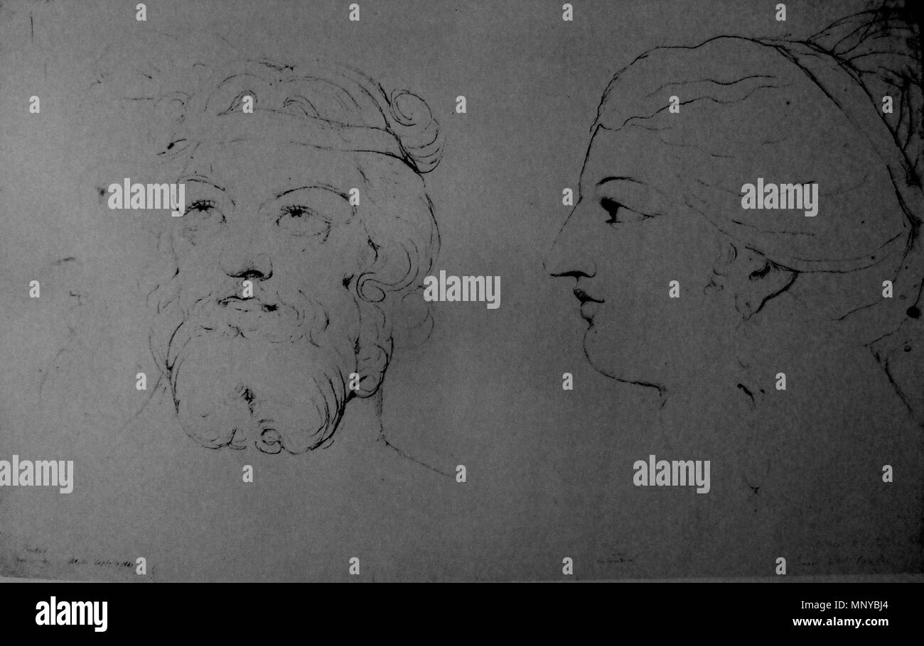 . Englisch: William Blake - Pindar und Lais die Kurtisane, Butlins711, c1820, 267 x 419 mm - Harris Museum & Art Gallery, Preston. Lancashire. 15 Oktober 2013, 23:22:40. William Blake (1757 - 1827) Alternative Namen W. Blake; Uil" iam Bleik Beschreibung britische Maler, Dichter, Schriftsteller, Theologe, Sammler und Graveur Geburtsdatum / Tod 28. November 1757 12. August 1827 Ort der Geburt / Todes Broadwick Street Charing Cross Standort London Authority control: Q 41513 VIAF: 54144439 ISNI: 0000 0001 2096 135 X ULAN: 500012489 78095331 LCCN: n NLA: 35019221 WorldCat 1262 William Blake Stockfoto