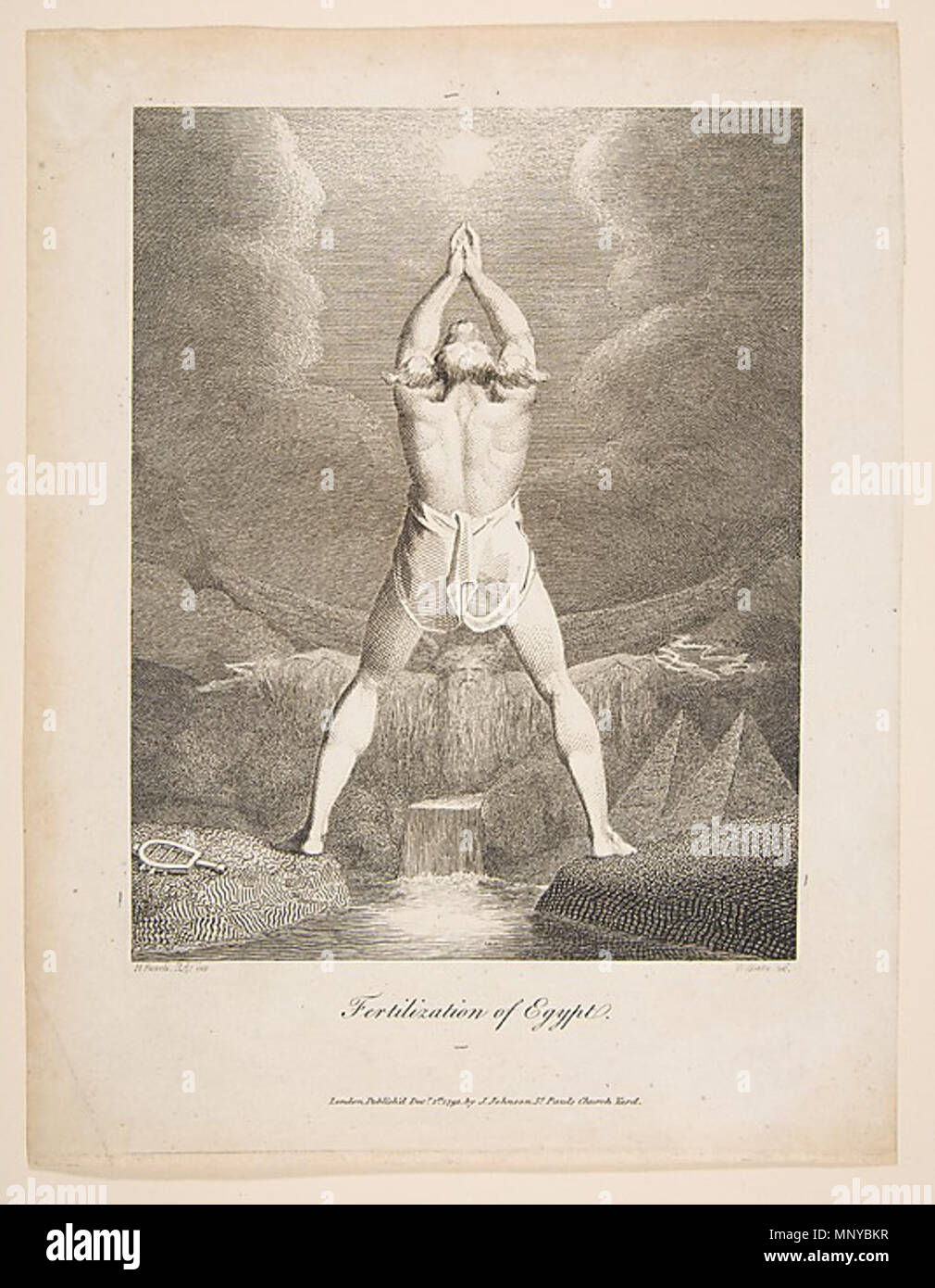 . Englisch: William Blake nach Henry Fuseli Düngung von Ägypten 1791. 3 Februar 2013, 22:51:29. William Blake (1757 - 1827) Alternative Namen W. Blake; Uil" iam Bleik Beschreibung britische Maler, Dichter, Schriftsteller, Theologe, Sammler und Graveur Geburtsdatum / Tod 28. November 1757 12. August 1827 Ort der Geburt / Todes Broadwick Street Charing Cross Standort London Authority control: Q 41513 VIAF: 54144439 ISNI: 0000 0001 2096 135 X ULAN: 500012489 78095331 LCCN: n NLA: 35019221 WorldCat Dies ist ein treuer fotografische Reproduktion eines zweidimensionalen, public domain w Stockfoto