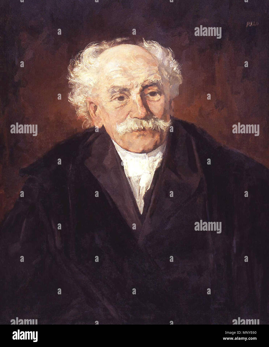 . Englisch: Professor Willem Van der Vlugt (1853-1928), Juraprofessor der Universität Leiden. Gemälde von Menso Kamerlingh Onnes (1860-1925). 1920. Menso Kamerlingh Onnes (1860 - 1925) Alternative Namen M. Kamerlingh-Ohnes Kamerlingh-Onnes, M.; M. Kamerlingh Onnes Beschreibung holländische Maler Geburtsdatum / Tod 25. Februar 1860 29. Juni 1925 Ort der Geburt / Todes Brüssel Oegstgeest Authority control: Q 1622330 VIAF: ULAN: 500045644 95981749 LCCN: Nr. 2015028596 BPN: 78029705 RKD: 88588 WorldCat 1274 WvdVlugt Stockfoto