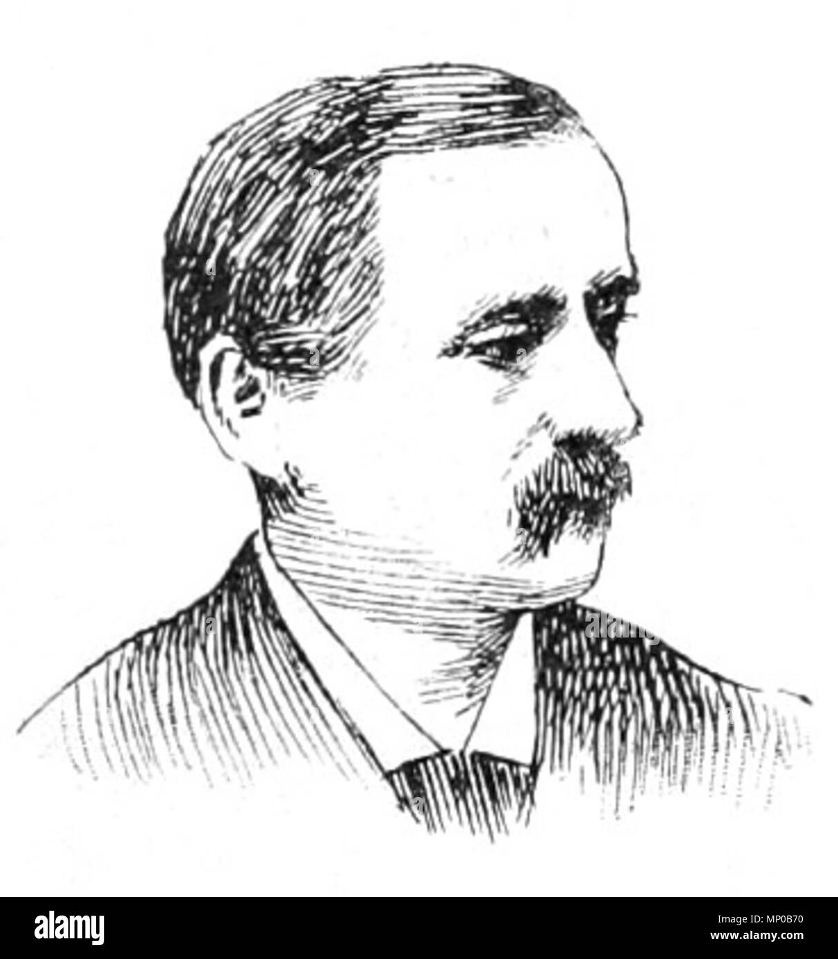 . 'La Nouvelle Chambre': 'Baron Reille'. 1898. Maurice Dulac 1046 Reille, Rene Charles Francois Stockfoto