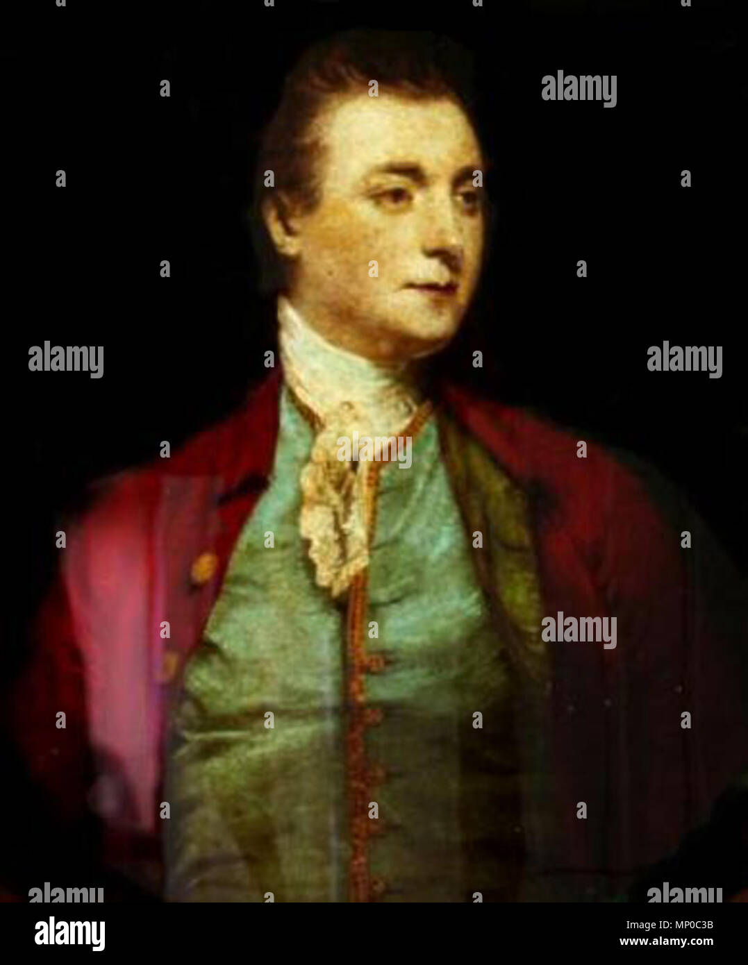 . Englisch: John Stuart, 3rd Earl of Bute, auch bekannt als Lord Bute war eine konservative Politiker in Großbritannien, die Premierminister wurde während der Regierungszeit von George III. 1770. Anonym 735 John Stuart, Graf von Bute Stockfoto