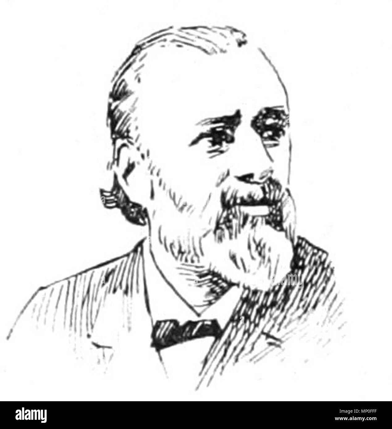 . Français: "La Nouvelle Chambre: Isambert'. 1898. Maurice Dulac 675 Isambert, Gustave Stockfoto