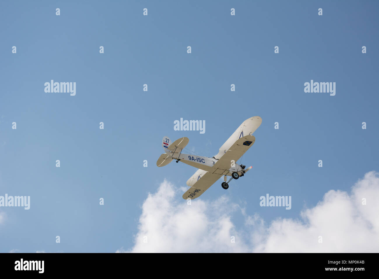 Polikarpovu Po-2 9 A - ISC, renovierte, historische Flugzeuge, die Teil der Schlacht um Stalingrad Stockfoto
