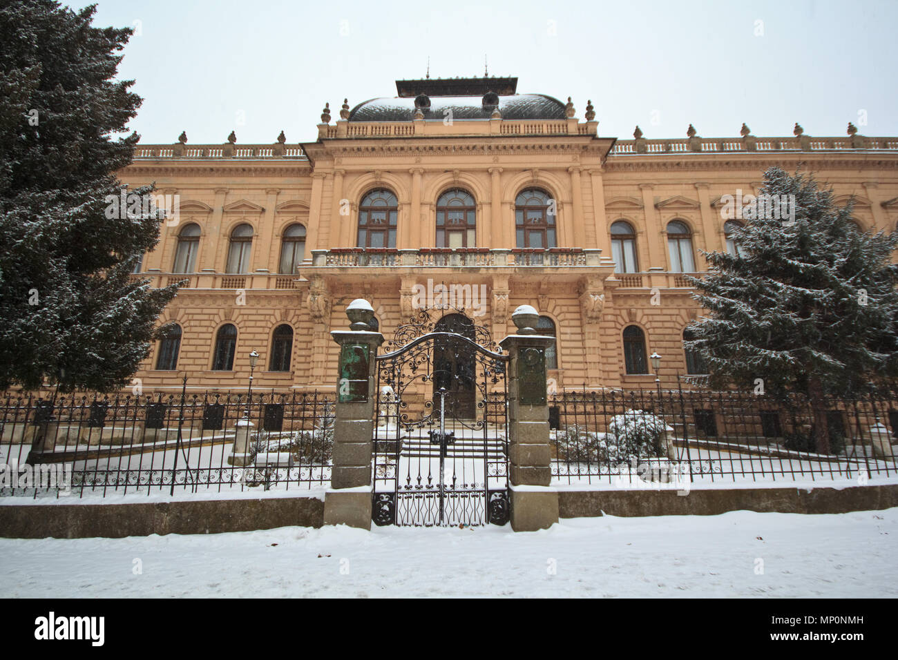 Bishops Palace in Sremski Karlovci in Serbien Stockfoto
