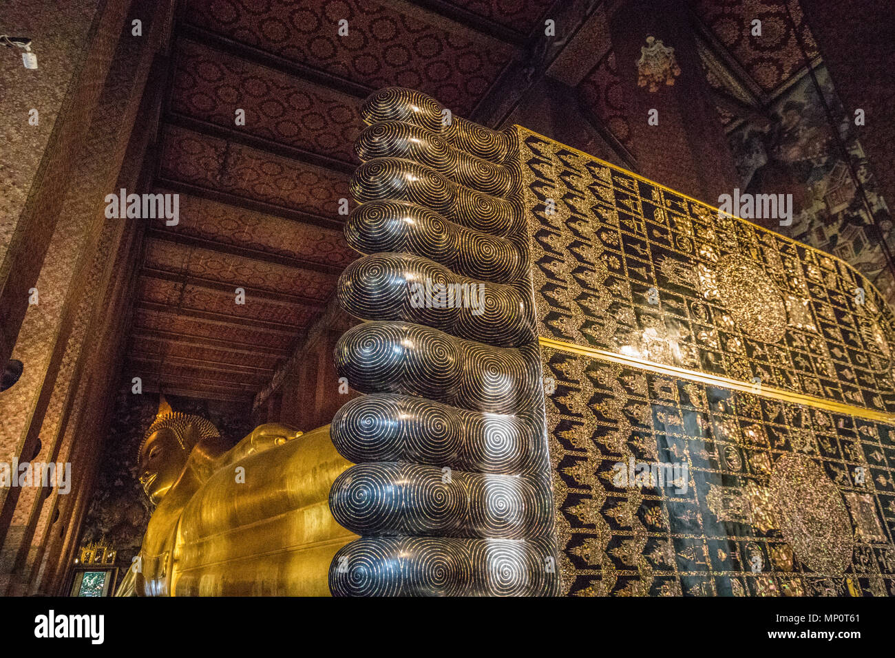 Wat Pho Bangkok Thailand Stockfoto