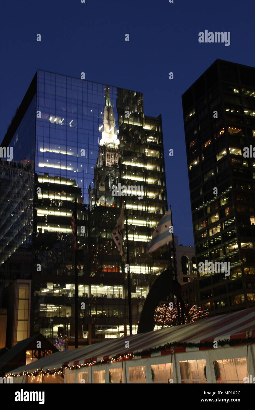 Daley Plaza Stockfoto