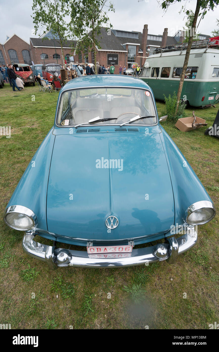 Vintage, retro Volkswagen VW Transorters Stockfoto