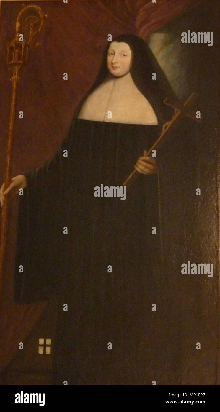 861 Marie VI Aimée-Jacqueline Le Doulcet de Pontécoulant letzte abbesse von La Trinitè de Caen Stockfoto