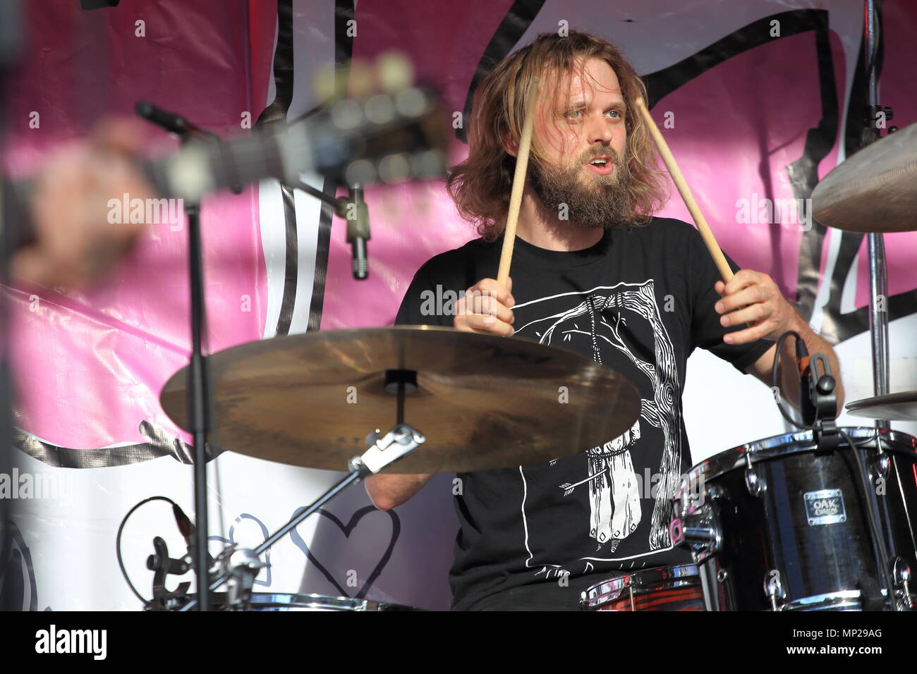 Montreal, Kanada. 20 Mai, 2018. Punk Rock Band Sammy Kay Credit: Richard prudhomme/Alamy leben Nachrichten Stockfoto