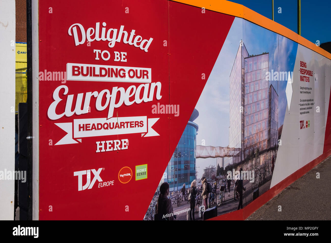 TJX Europe Site der neuen europäischen Hauptsitz, Watford, Hertfordshire, England, UK. Stockfoto