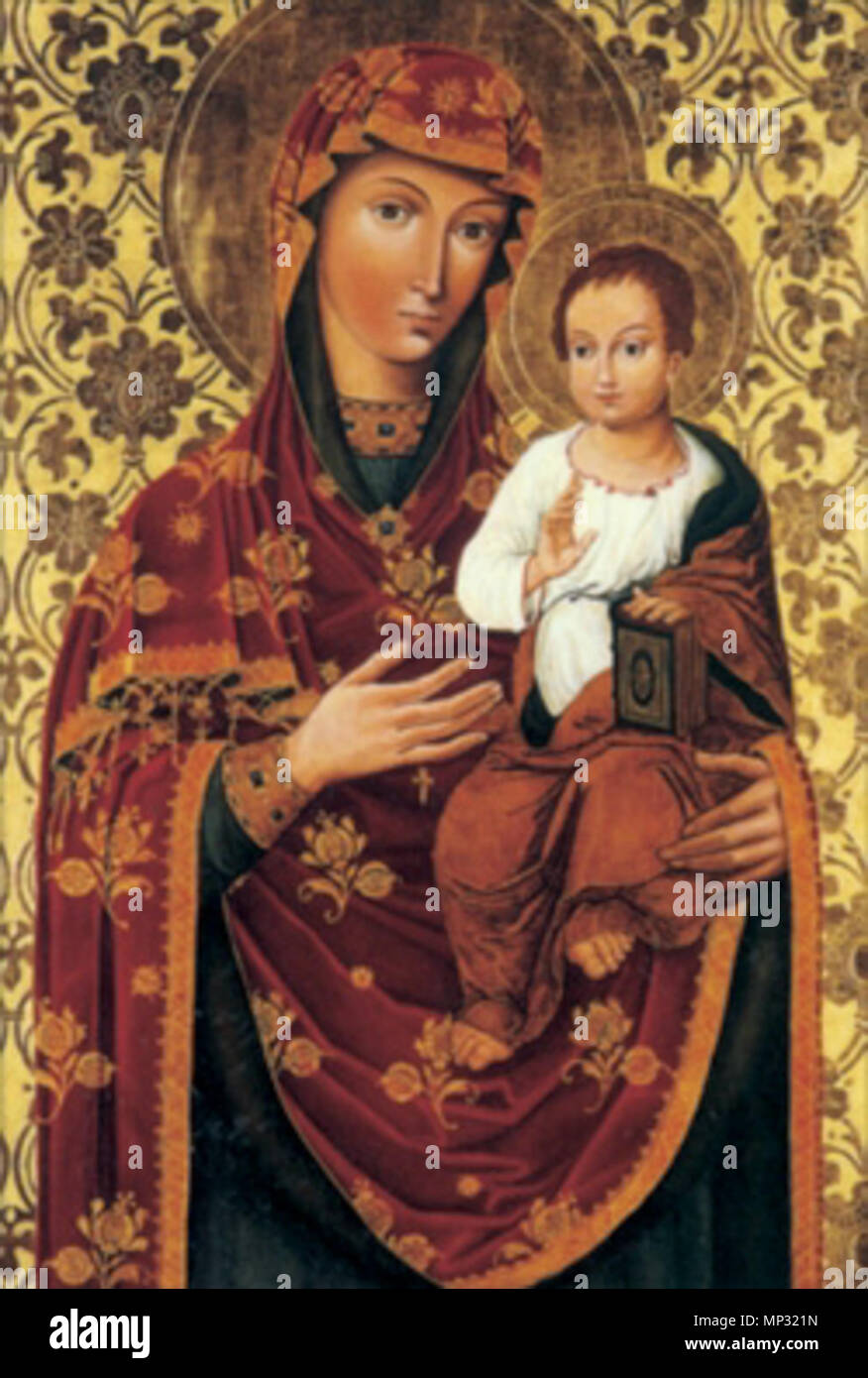 0 R Englisch: Unsere Liebe Frau von der guten Tod (Kopie). Français: Notre-Dame de la Bonne Mort (Kopie). Polski: Matka Boża Dobrej Śmierci (kopia). Vor 1620. 950 Unsere Liebe Frau der guten Tod Stockfoto