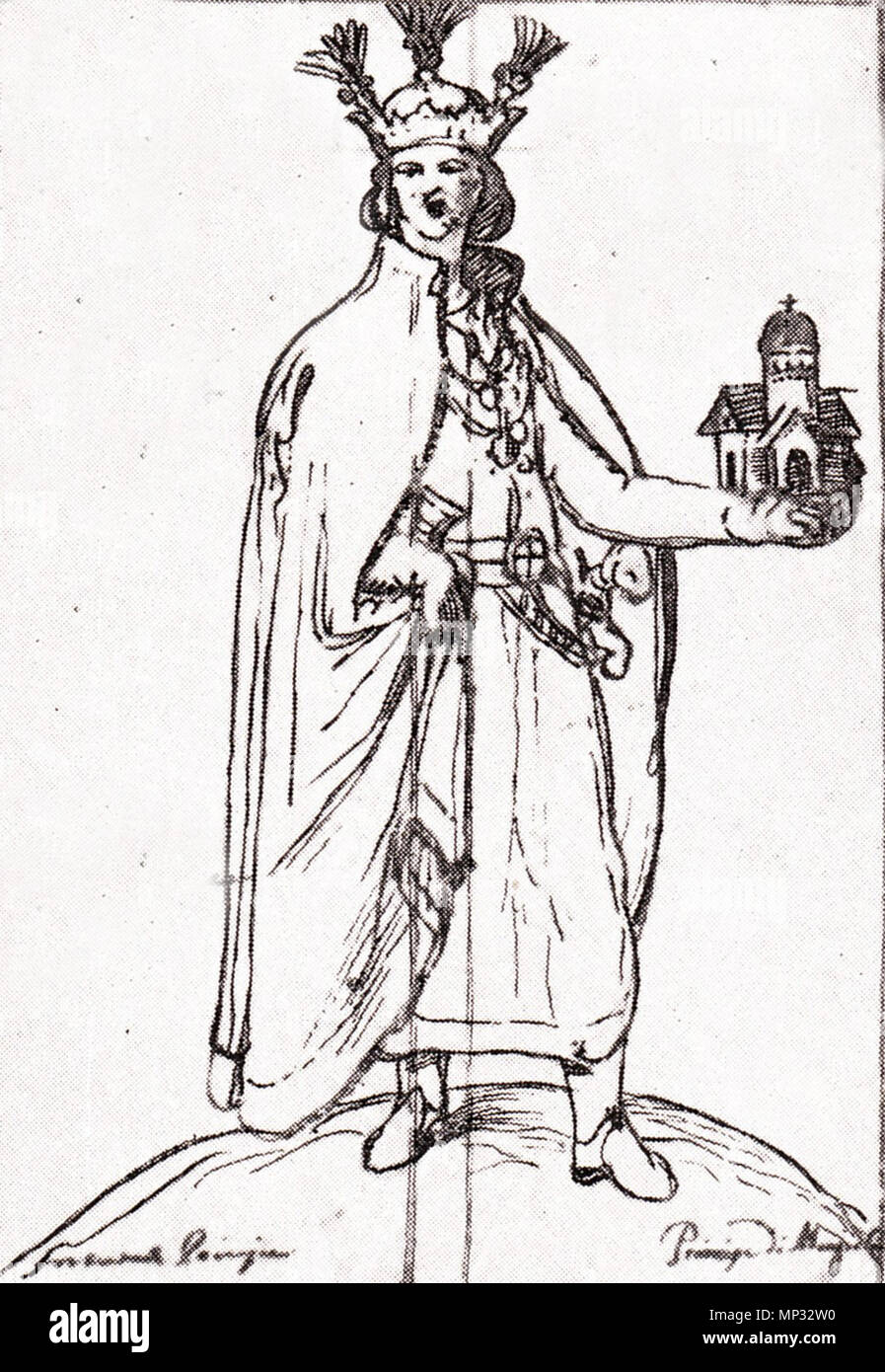 . Deutsch: Das Porträt von Mariam Dadiani, die Königin von Kartli. von 1630 bis 1649. Teramo Castelli (1597-1659) Alternative Namen დონ კრისტოფორო დე კასტელი Beschreibung italienische Missionar Datum der Geburt / Tod 1600 1695 Ort der Geburt Genua Arbeitsort Georgien (1631-1654) Kontrolle: Q 12866007 VIAF: 274645126 87820493 LCCN: n GND: 1052503756 SUDOC: 145297799 CiNii: DA 13667384 WorldCat 808 Levan Dadiani II. Stockfoto