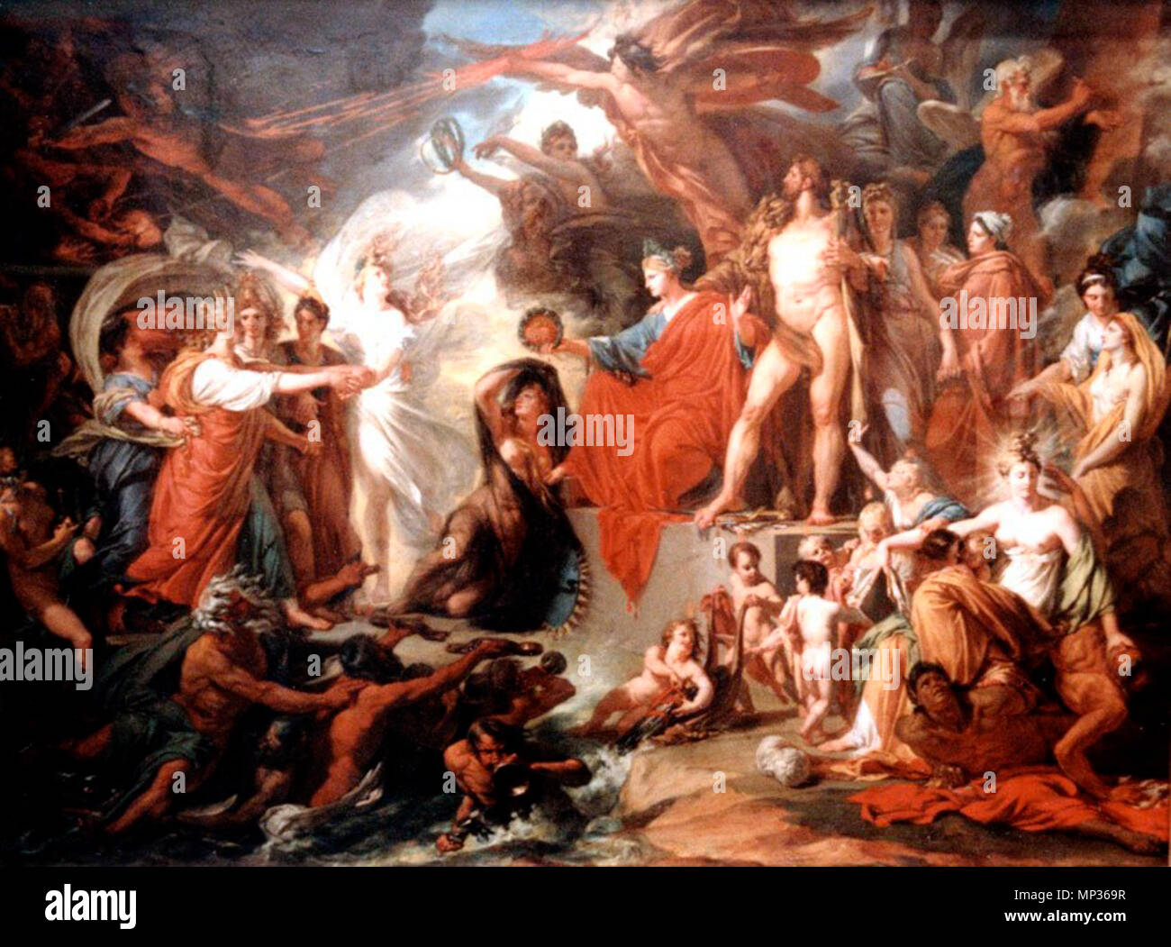 Der Triumph der Zivilisation. Englisch: Götter Pantheon. 1793. Jacques Réattu (1760-1833) Alternative Namen Jacques Reattu Beschreibung Französische Maler Schüler von Jean-Antoine Julien, Schüler von Jean-Baptiste Regnault Datum der Geburt / Tod 3 August 1760 7 April 1833 Ort der Geburt / Todes Arles Arles Arbeitsort Paris, Rom, Marseille, Arles Authority control: Q 3159943 VIAF: 29805032 ISNI: 0000 0000 8109 1952 ULAN: 500000010 86083435 LCCN: n GND: 11902490 X WorldCat 1182 Der Triumph der Zivilisation Stockfoto