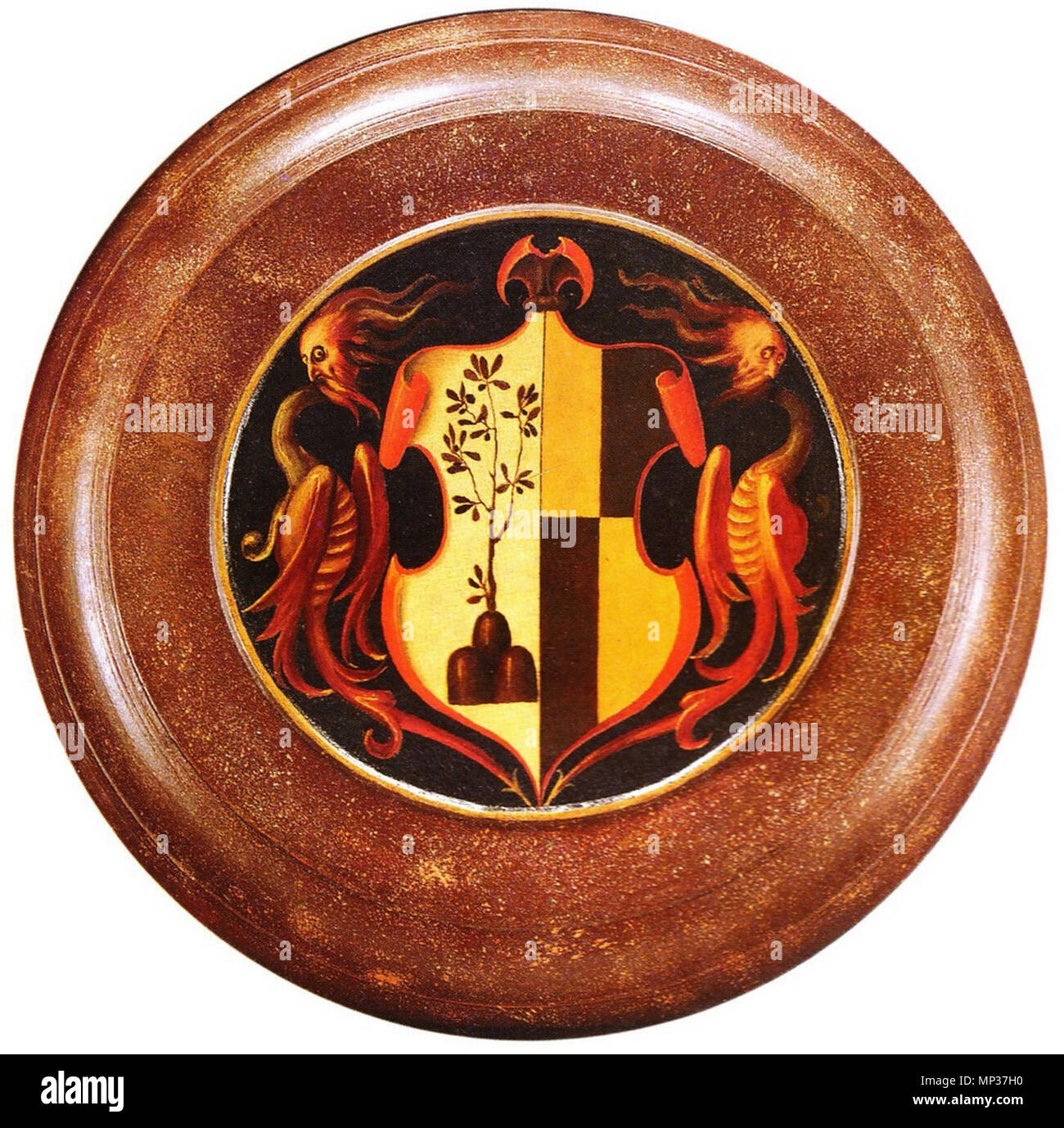 1013 Pontormo, natività del Battista 02 Retro Stockfoto