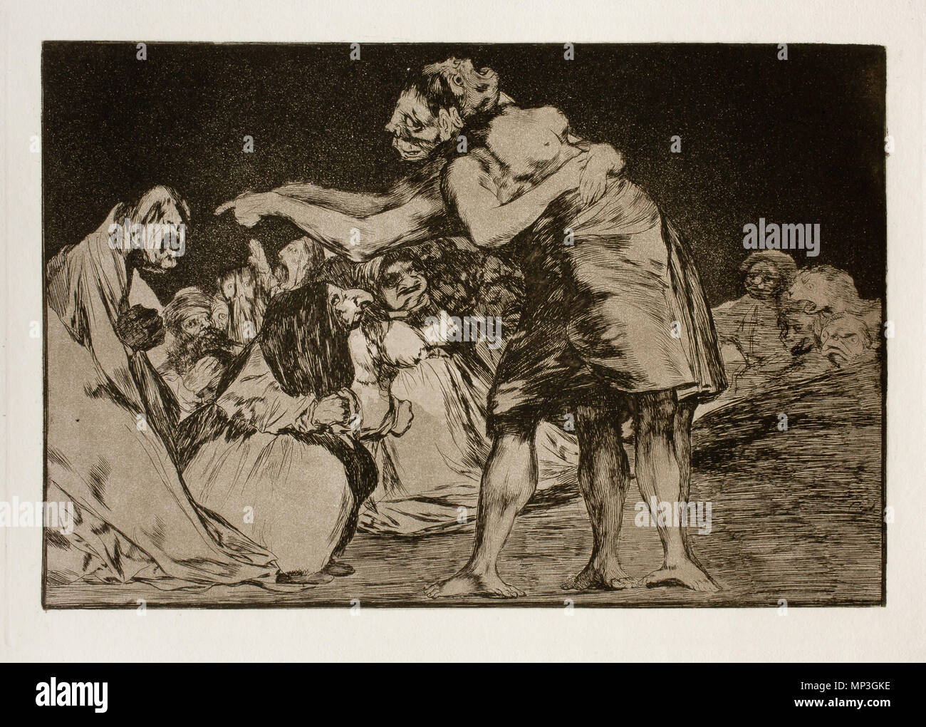 . Englisch: Dieser Druck ist die Arbeit Nr. 7 der "isparates'-Reihe (1. Auflage, Madrid, Real Academia de Bellas Artes de San Fernando, 1864). 3 Juni 2011, 11:30:05. Francisco Goya (1746 - 1828) Alternative Namen Francisco Goya Lucientes, Francisco de Goya y Lucientes, Francisco José de Goya Lucientes Beschreibung spanischer Maler, Grafiker, Lithograph, Kupferstecher und Radierer Datum der Geburt / Tod 30 März 1746 16. April 1828 Ort der Geburt / Todes Fuendetodos Bordeaux Standort Madrid, Zaragoza, Bordeaux Authority control: Q 5432 VIAF: 54343141 ISNI: 0000 0001 2280 1608 ULAN: 500118936 Stockfoto