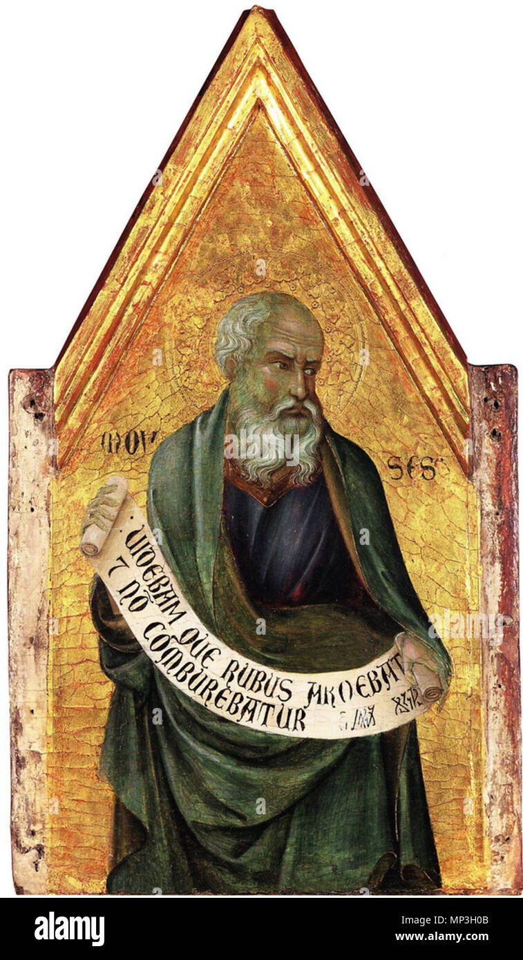 . Italiano: Ugolino di Nerio - Tavole dal Polittico di Santa Croce in Florenz, 1325-1328 Mosè, 55 x 31,4 cm tempera Materiali e Oro su tavola Collocazione National Gallery, London. 1. juli 2011, 06:28:22. Ugolino di Nerio (1280 - 1330) Beschreibung italienischen Maler und Journalist Geburtsdatum / Tod ca. 1280 ca. 1349 Ort der Geburt / Todes Siena Siena Arbeiten Zeitraum 1 Drittel des 14. Jahrhunderts arbeiten Ort Siena Authority control: Q 1357686 VIAF: ULAN: 500008502 95732987 LCCN: Nr 91028515 WGA: UGOLINO DI NERIO GND: 128819316 WorldCat 1211 Ugolino di Nerio - Polittico di Santa Croce, 08. Stockfoto