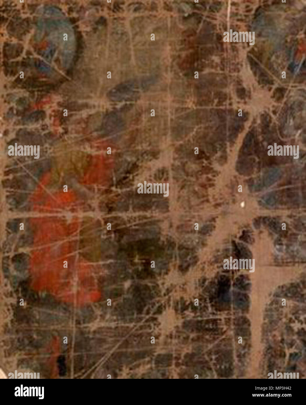 818 002 N Slovenščina: Oznanjenje 18. 951 Oznanjenje (18.st.) Stockfoto