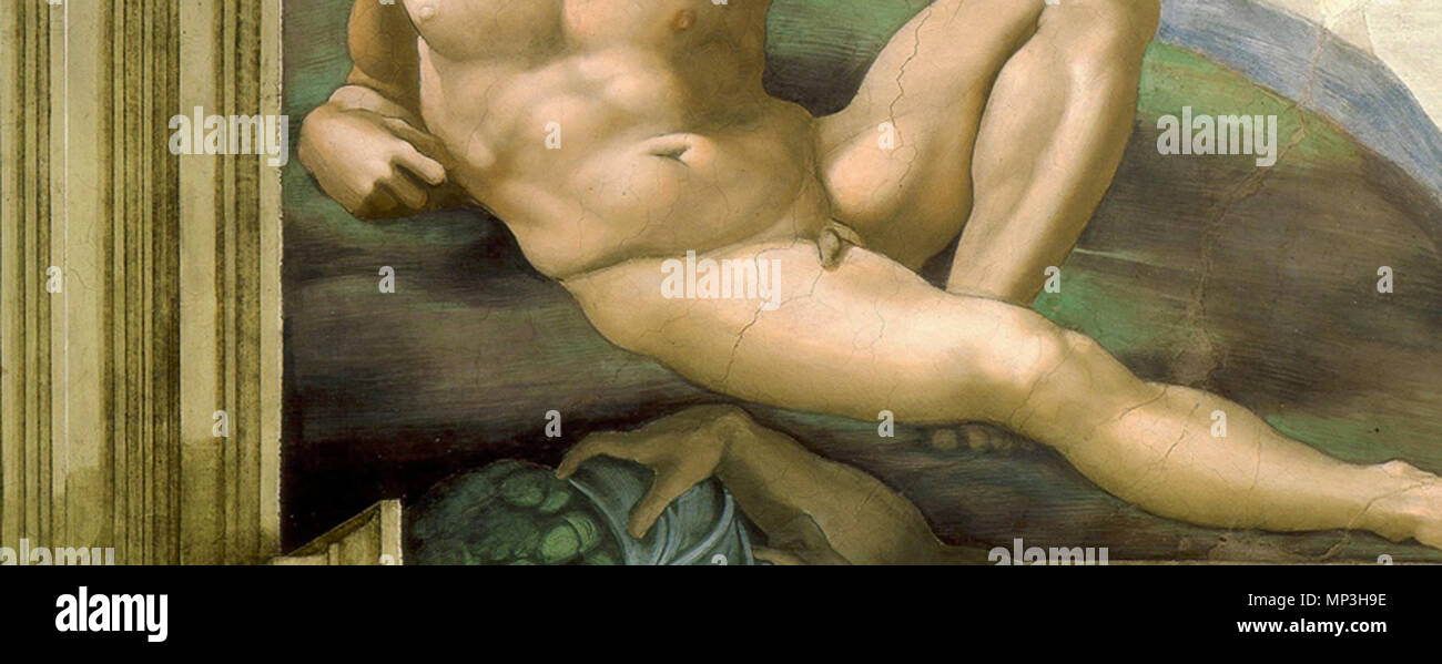 . Englisch: 7/8-Version von: http://commons.wikimedia.org/wiki/File:Creaci%%%%%%%%%%%%%%%%C3%%%%%%%%%%%%%%%%B3n de Ad % % % % % % % % % % % % % % % % C3 % % % % % % % % % % % % % % % % A1n.jpg Mit Banner zu passen. 21 Juli 2011, 03:15:10. Michelangelo (1475 - 1564) Alternative Namen Michelangelo di Lodovico Buonarroti Simoni Beschreibung italienischer Maler, Bildhauer, Architekt, Dichter und Erfinder Geburtsdatum / Tod vom 6. März 1475 18. Februar 1564 Ort der Geburt / Todes Caprese Michelangelo Rome Arbeit Periode von 1487 bis 1564 Standort Florenz (1487-1494), Bologna (1494-1496), Rom (1496-1501), Florenz (1501-1505 Stockfoto