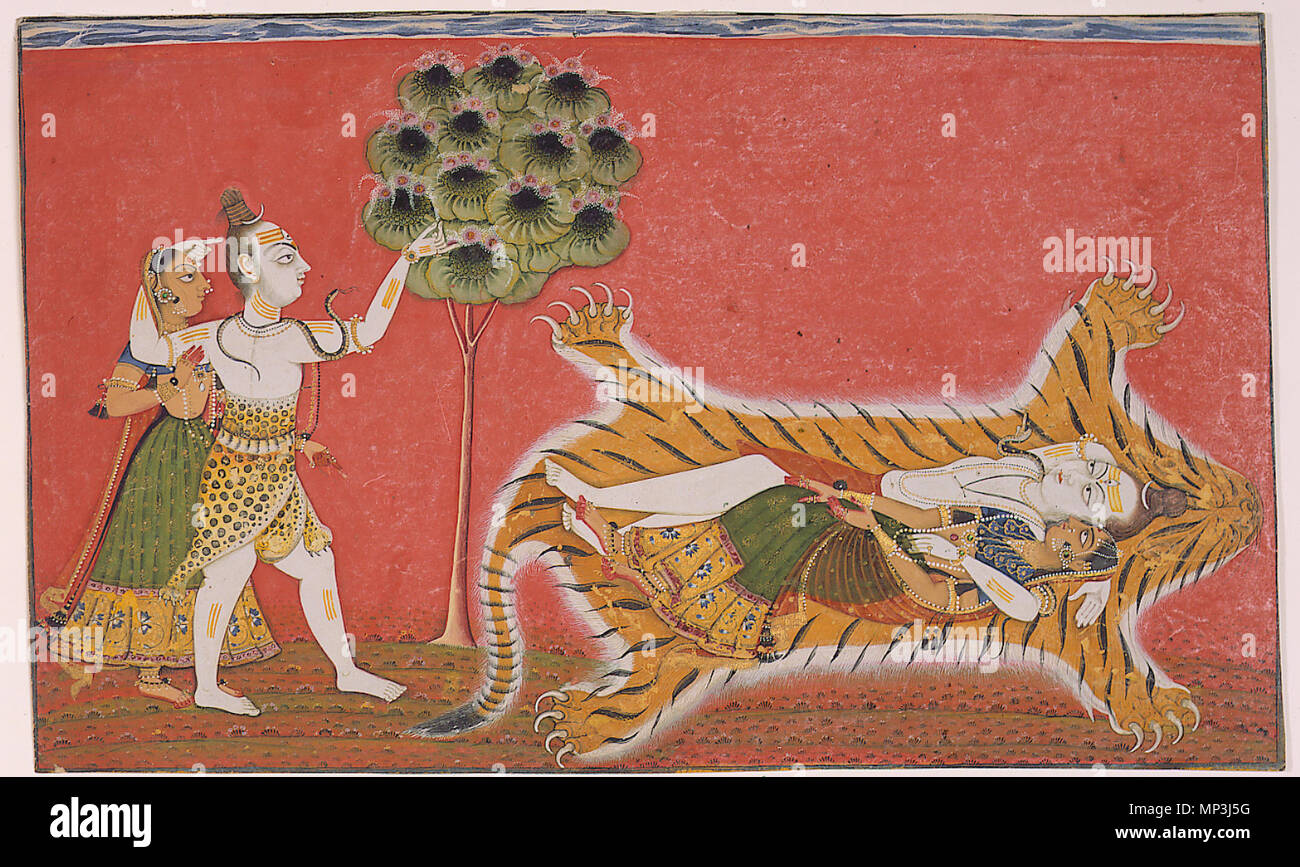 . Englisch: Titel der Serie: ein Cluster von Köstlichkeiten Suite Name: rasamanjari Anzeige Artist: Devidasa Erstellungsdatum: 1694-1695 Anzeige Abmessungen: 6 13/16-in. x 11 1/8 in. (17,3 cm x 21.36 cm) Kreditlinie: Edwin Binney 3 Sammlung Beitritt Artikelnummer: 1990.1043 Sammlung: <a href='Http://www.sdmart.org/art/our-collection/asian-art' rel='nofollow'> Die San Diego Museum der Kunst</a>. 6. September 2011, 14:07:58. Englisch: thesandiegomuseumofartcollection 1115 Shiva, immer bemüht, seine andere Hälfte (6125060324) Stockfoto