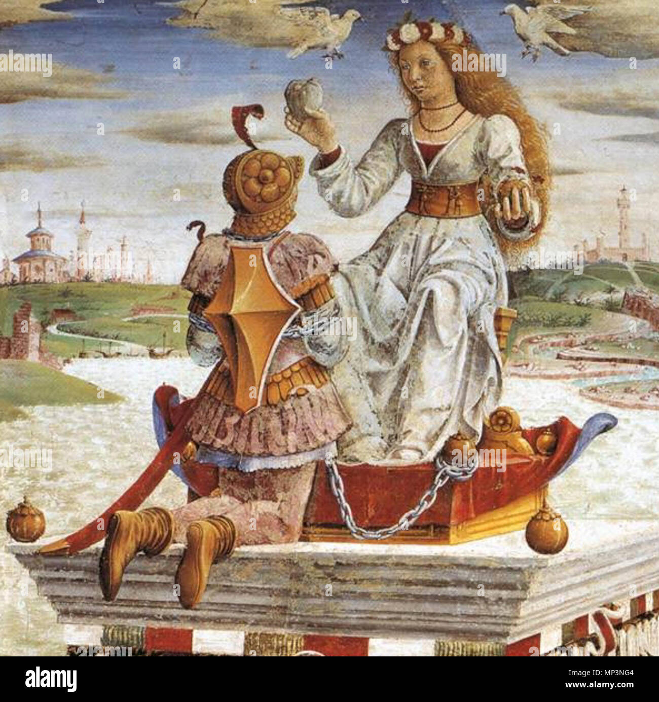 . Triumph der Venus. 15. Jahrhundert. 1099 Schifanoia Triumph der Venus