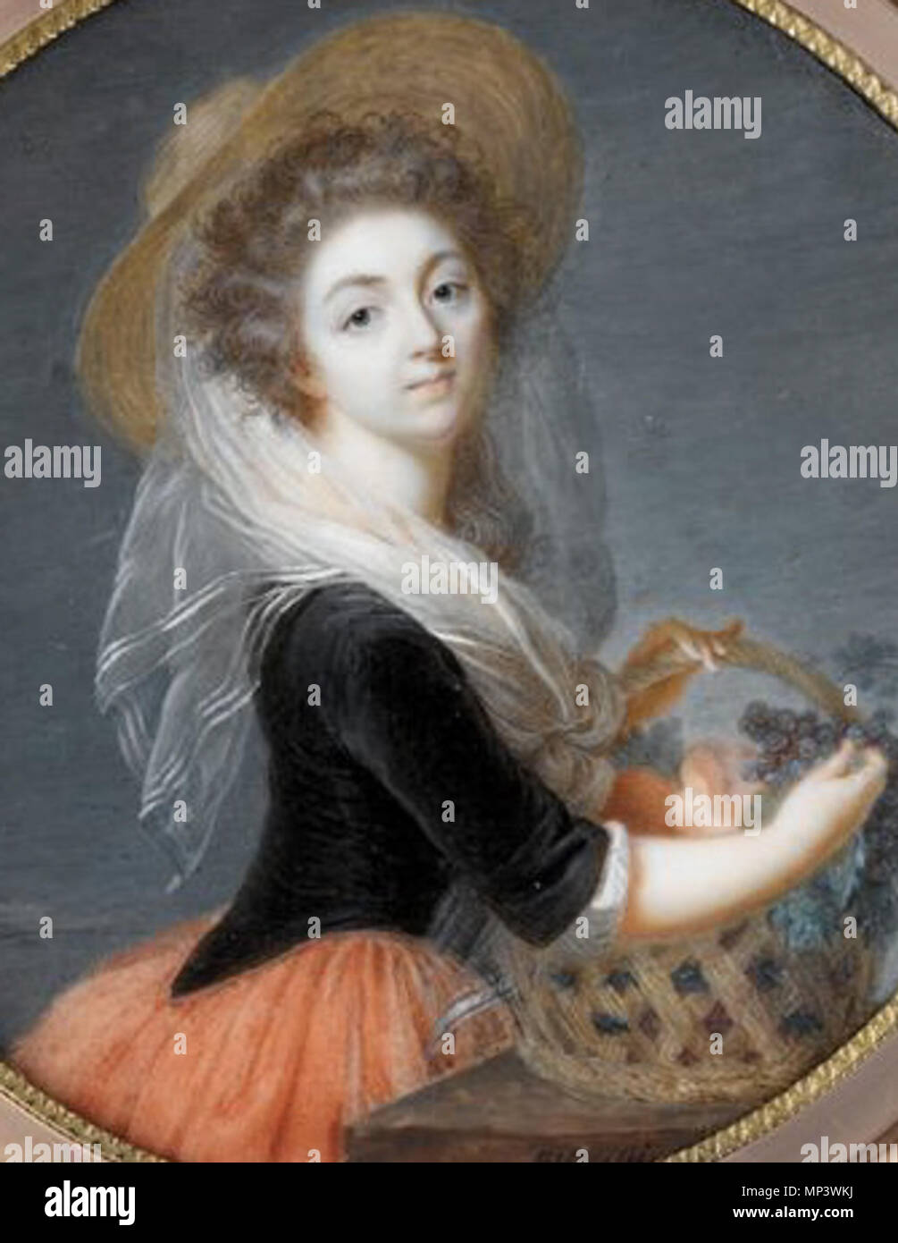 861 Marie-Gabrielle de Sinéty, duchesse de Caderousse Stockfoto