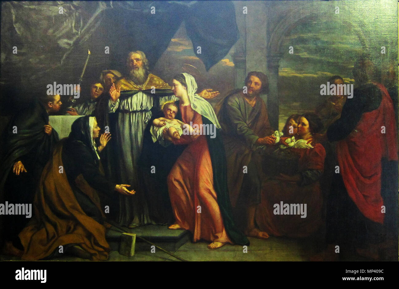 Q 29272049. Französisch: la Présentation au Tempel. 1700. 811 Lille St Maurice Van Oost Präsentation Tempel Stockfoto