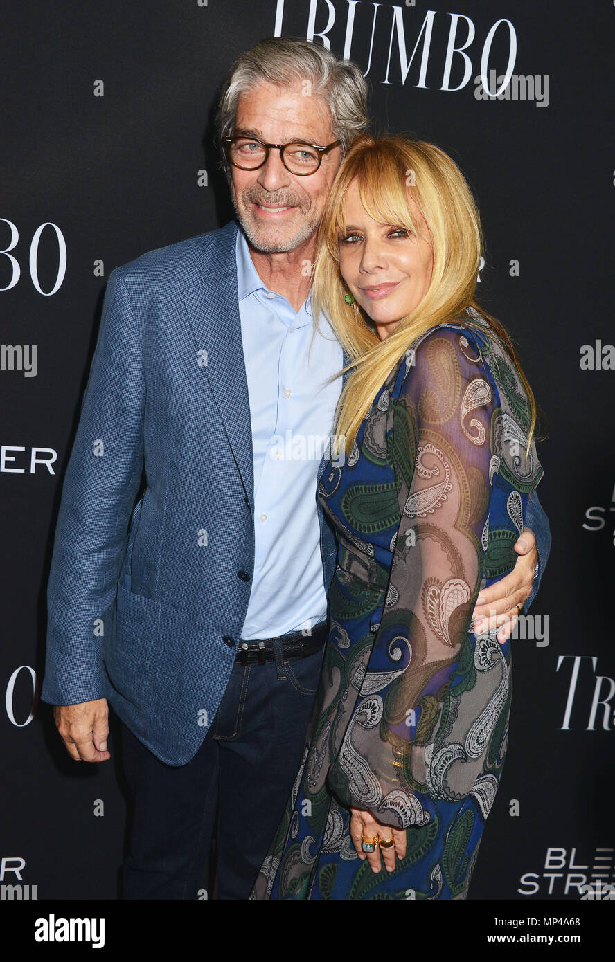 Todd Morgan, Rosanna Arquette061 am Trumbo Premiere an der Akademie der Motion Pictures in Los Angeles. Oktober 27, 2015 Todd Morgan, Rosanna Arquette 061 - - - - - - - - - - - - - Red Carpet Event, Vertikal, USA, Filmindustrie, Prominente, Fotografie, Bestof, Kunst, Kultur und Unterhaltung, Topix Prominente Fashion/Vertikal, Besten, Event in Hollywood Leben - Kalifornien, Roter Teppich und backstage, USA, Film, Stars, Film Stars, TV Stars, Musik, Promis, Fotografie, Bestof, Kunst, Kultur und Unterhaltung, Topix, Vertikal, Familie von aus dem Jahr 2015, inquir Stockfoto