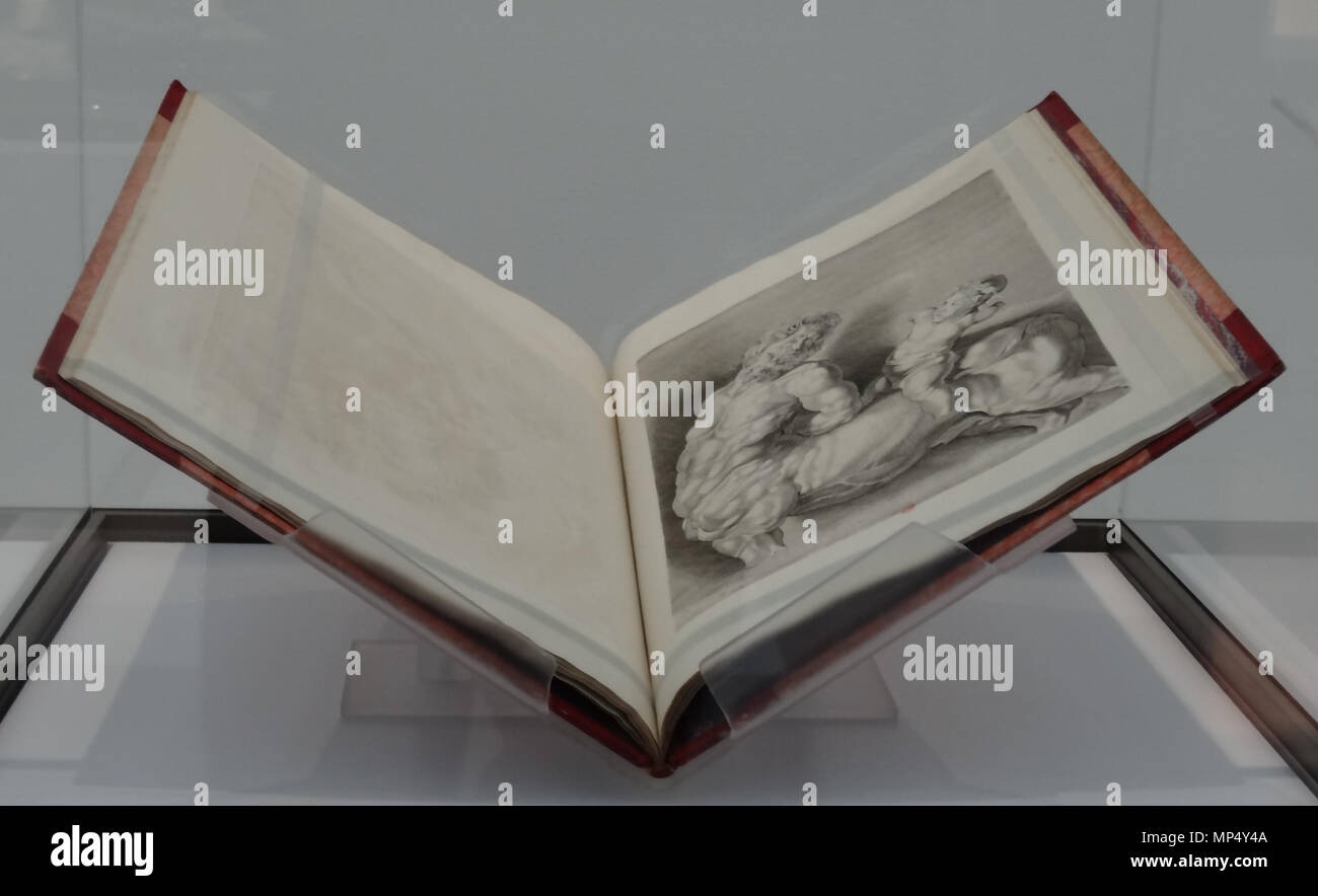 826 Louvre-Lens - L'Europe de Rubens - 108 - Le Centaure chevauché par l'Amour, Tiré du livre Petrus Paulus Rubens delineavi EIN Stockfoto