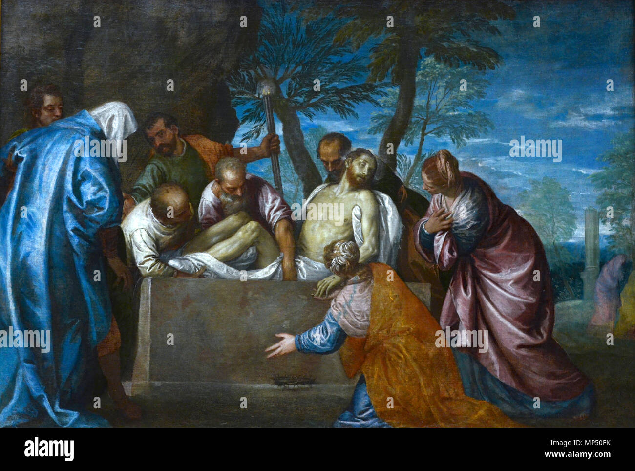 1246 Véronèse mise au tombeau Stockfoto