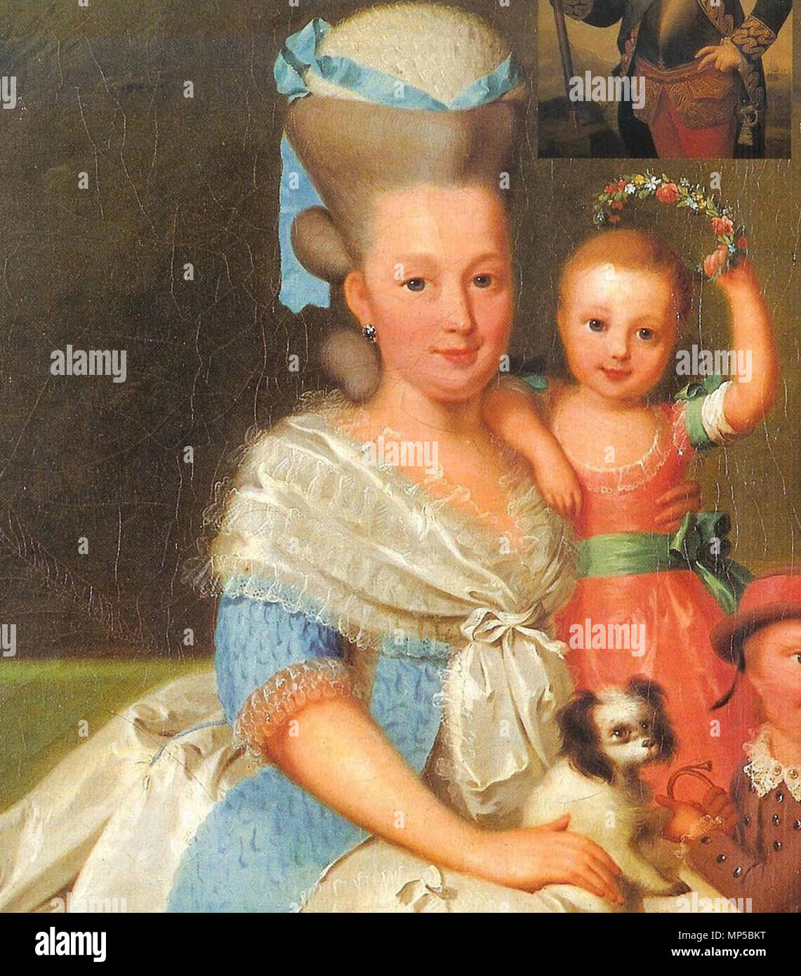 . Englisch: Carolina von Oranien-nassau und ihre Kinder Nederlands: Portret van Prinses Carolina van Oranje Nassau (overleden 1787) met een van Haar kinderen; schilderij vervaardigd tijdens Haar Leven. Eventueel berustend auteursrecht allang verlopen. Afbeelding komt in meerdere publicaties voor. Deze graphics Http://www.theroyalforums.com/forums/f160/, alwaar gevonden op het Zonder auteursrechten mag gekopieerd Nordworden. . 18. 1029 PrinsesCarolinevanOranjeNassau Stockfoto