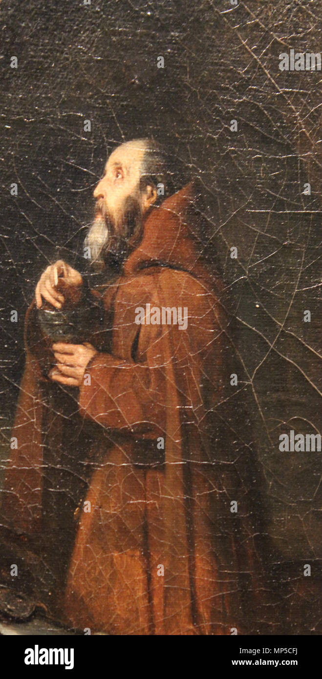 906 Mort du Connétable de Montmorency von Claudius Jacquand détail 5 Stockfoto