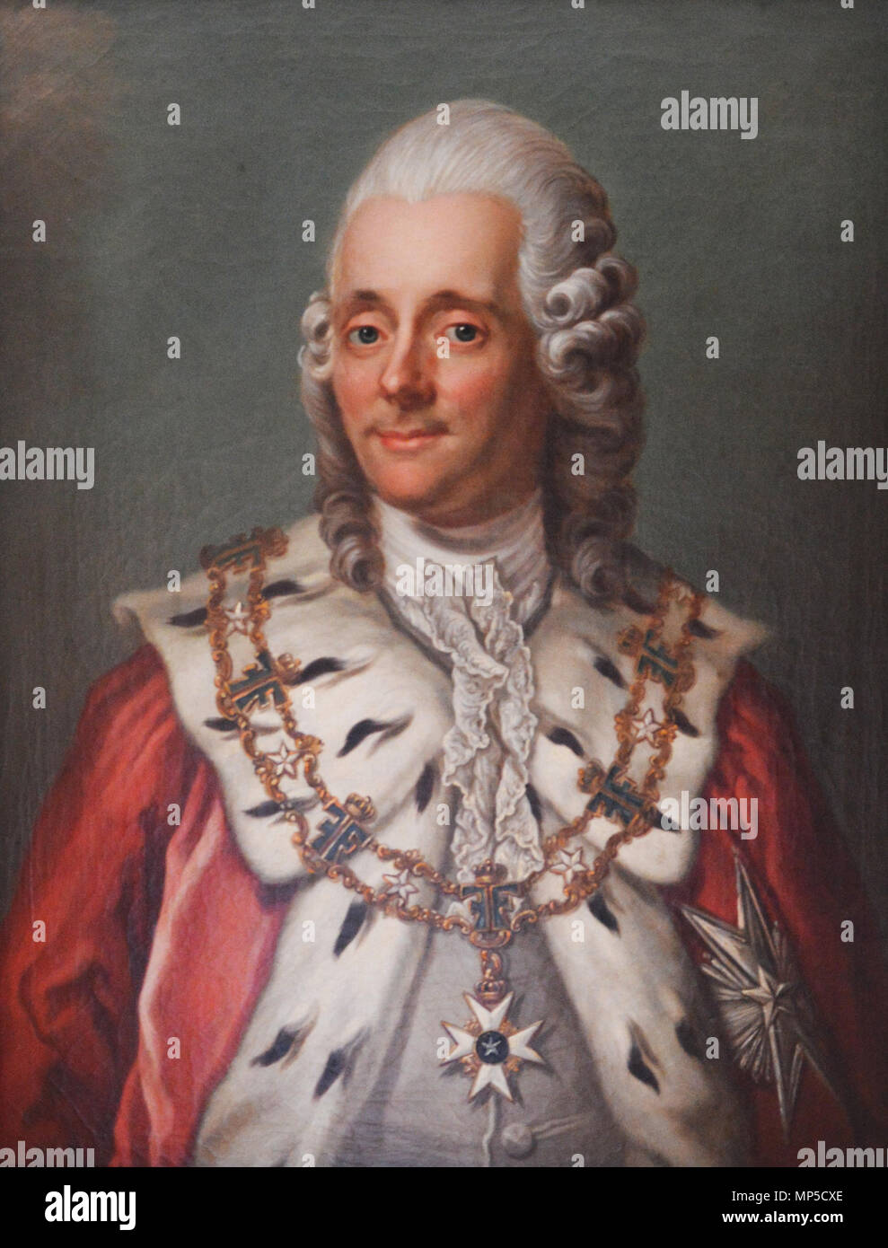 882 Melker Falkenberg (1722-1795) Stockfoto