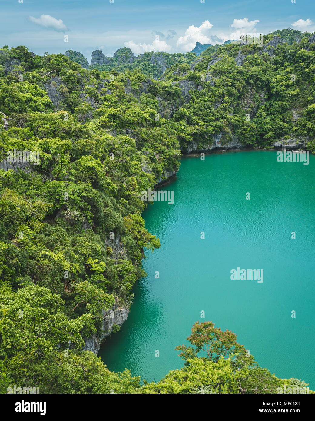 Emerald Lake in Ang Thong National Marine Park, Thailand Stockfoto