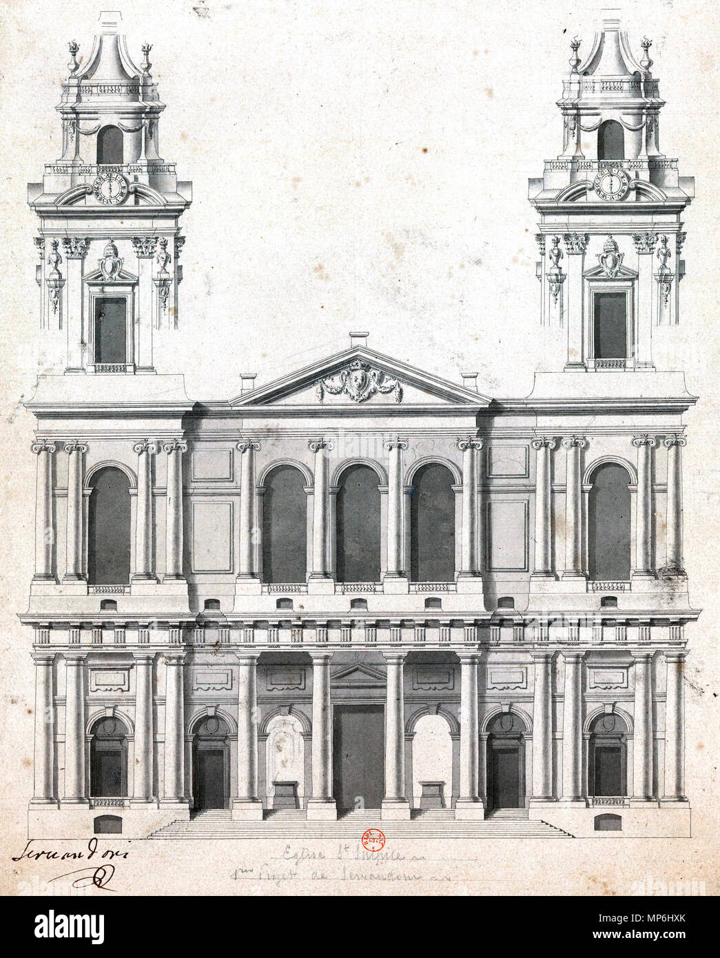 Giovanni niccolo servandoni Fotos und Bildmaterial in hoher Auflösung